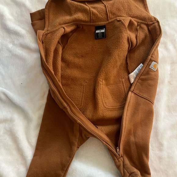 3M Carhartt Fleeced Sweater Onesie - Picture 3 of 6